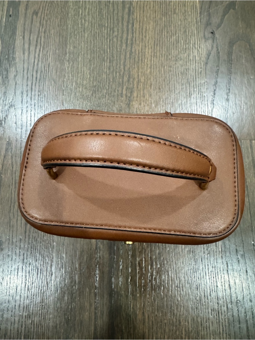 Zara Brown Wicker Top-Handle Women's Bag - Picture 3 of 9